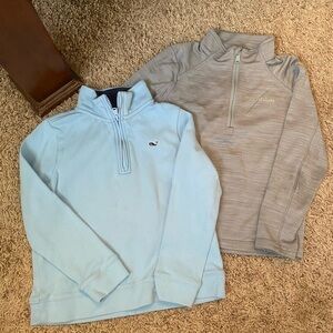 Vineyard Vine Size 6 quarter zips